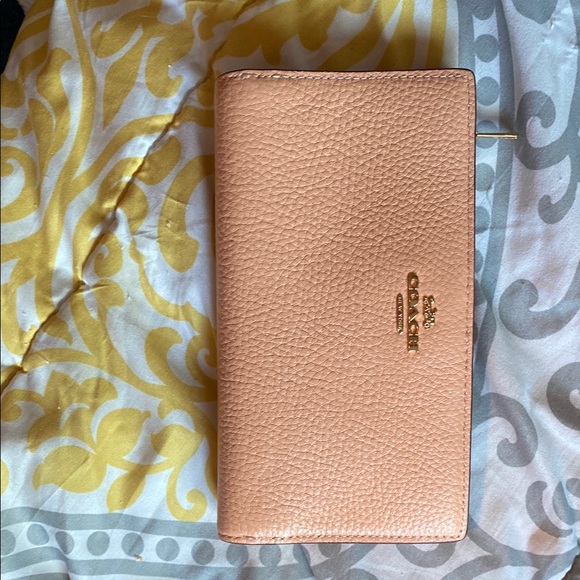 Coach Tan Leather Tote Bag - Picture 6 of 8